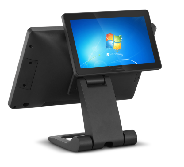 Windows/Android 15/15.6 Inch POS Device Capacitive Single/Dual Screen Foldable Cash Register For Market Restaurant - Image 2