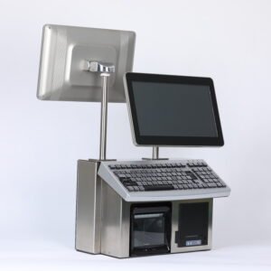 channel double screen cash register