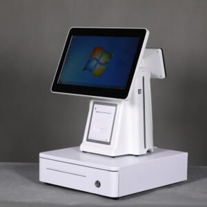 15.6 dual touch screen all in one pos