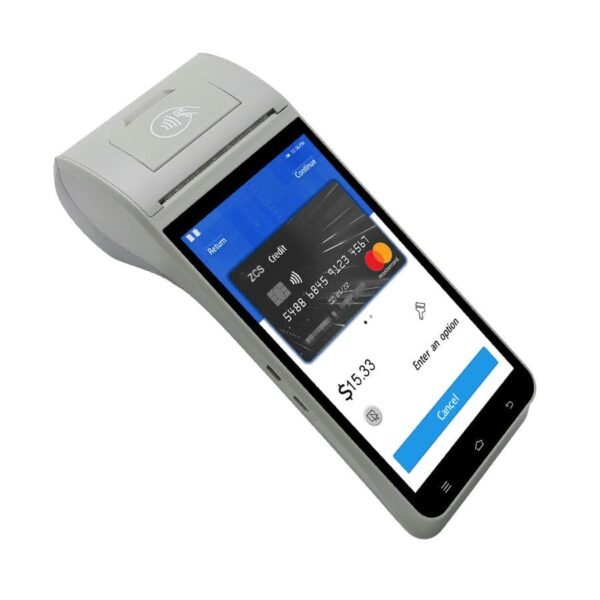 Android 11 Quad-Core Processor 5.5Inch 58mm Built-in Printer Handheld POS Terminal For Restaurant,Warehouse
