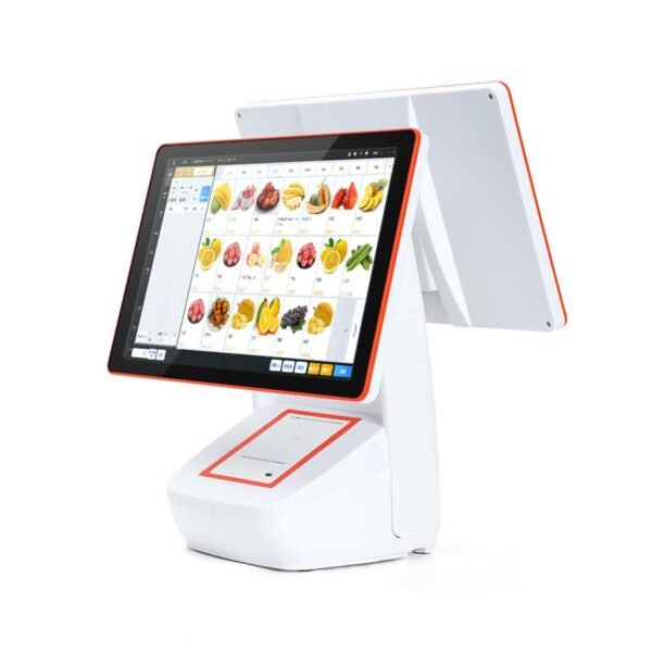 Intel Dual Cores Capacitive Touchable 15.6"+15.6"Screen All In One Cash Machines POS OEM ODM - Image 2